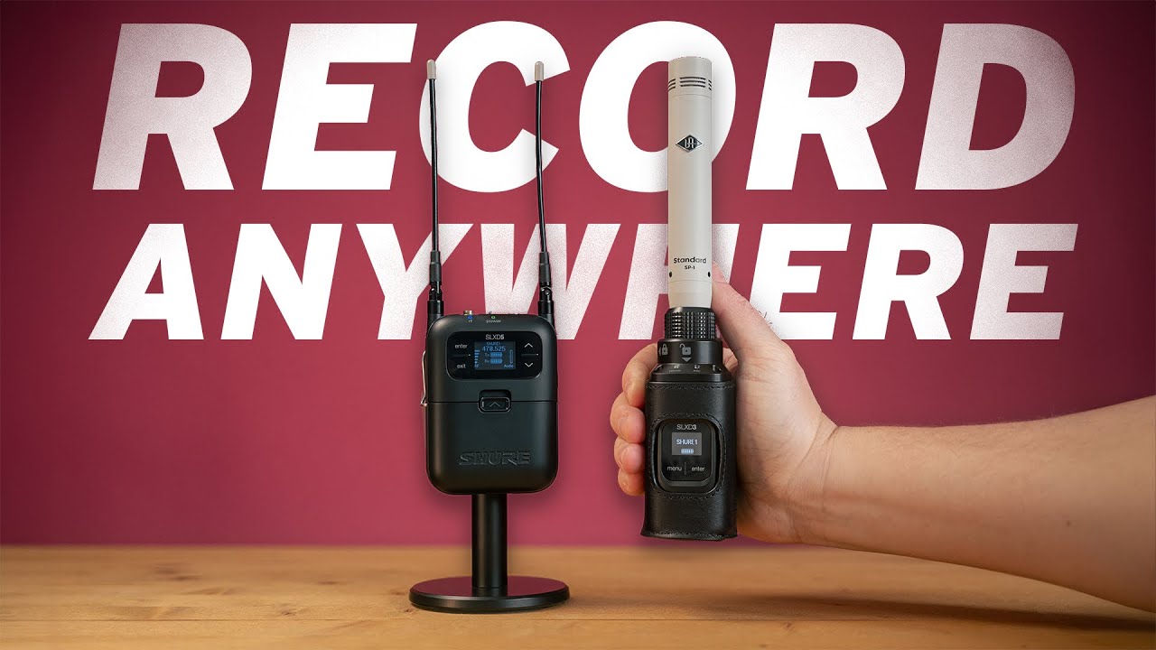 Clean Audio Anywhere! Shure SLXD3 & SLXD5