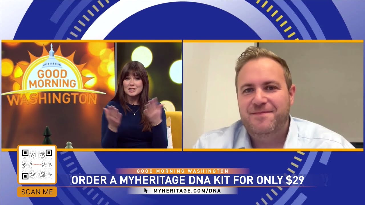 MyHeritage DNA Results Revealed Live on Good Morning Washington