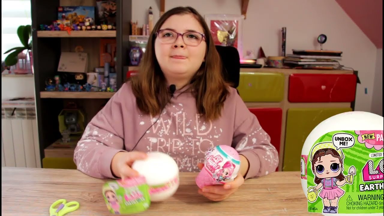 #62 Lalka lol surprice ogrodniczka oraz lalka z wafelka od lodów. Zobacz co uda się zdobyć