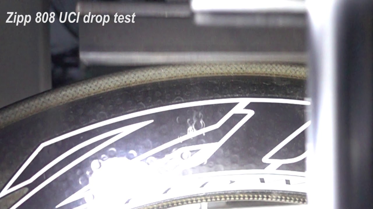Zipp 808 UCI Drop Impact Test