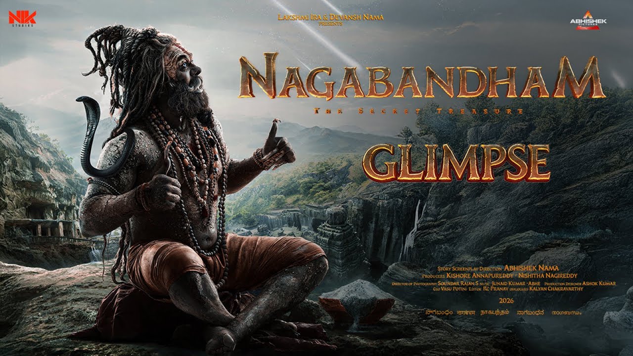 Nagabandham Title Glimpse | Virat Karrna | Nabha Natesh | Abhishek Nama | NIK Studios