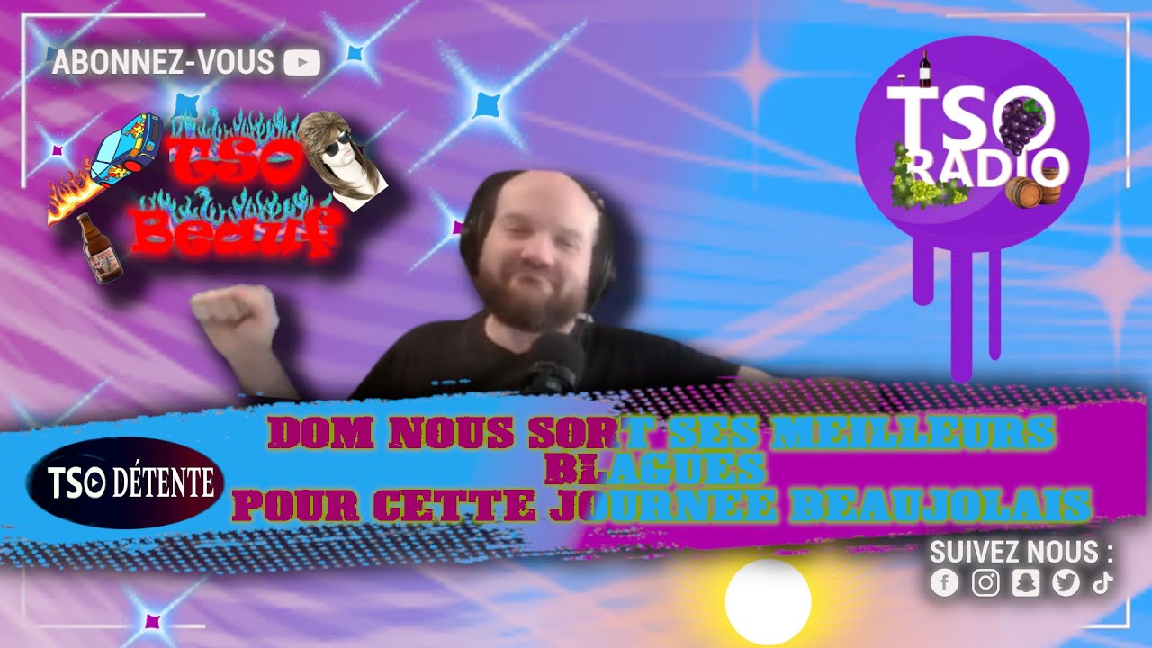 Dom nous sort ses meilleurs blagues pour le jour 