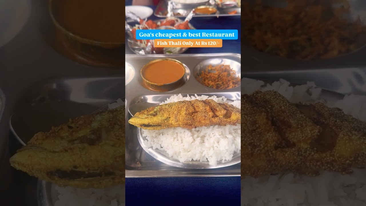 Cheapest & Best Sea Food Restaurant in Goa Near Baga Beach #goa #bagabeach