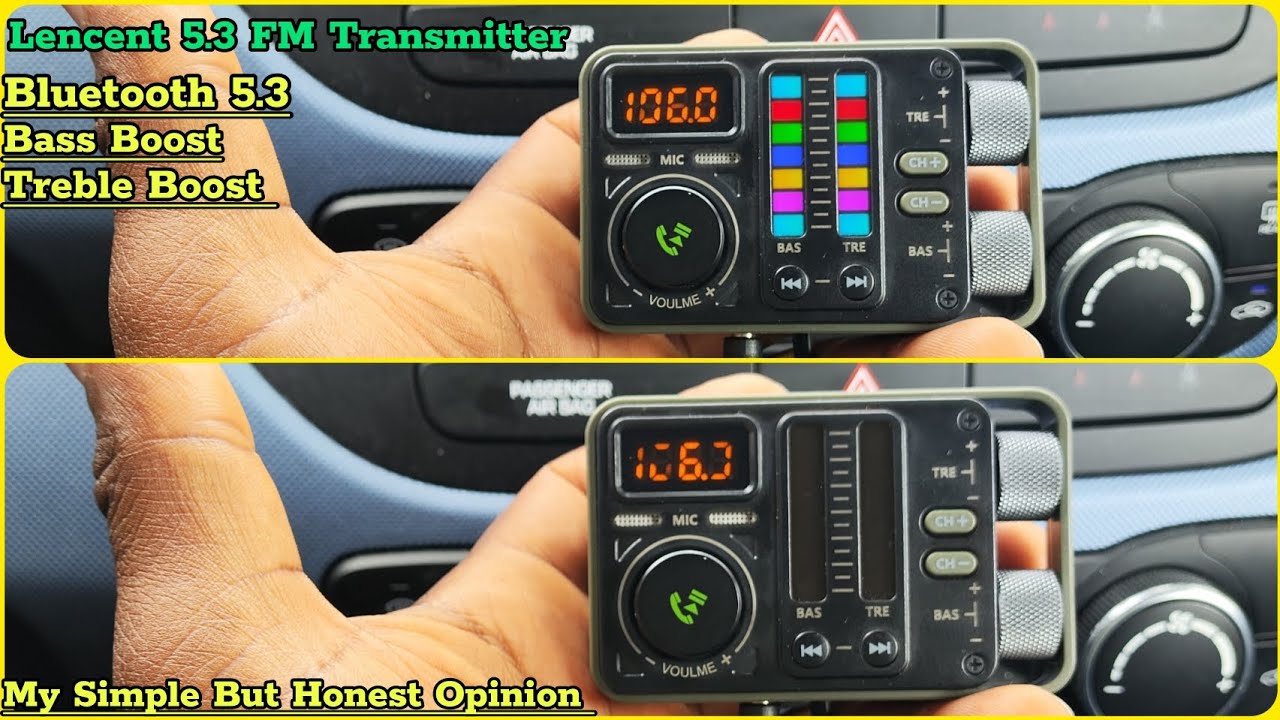 Lencent 5.3 FM Transmitter. Simple Honest (Little Rushed) Review