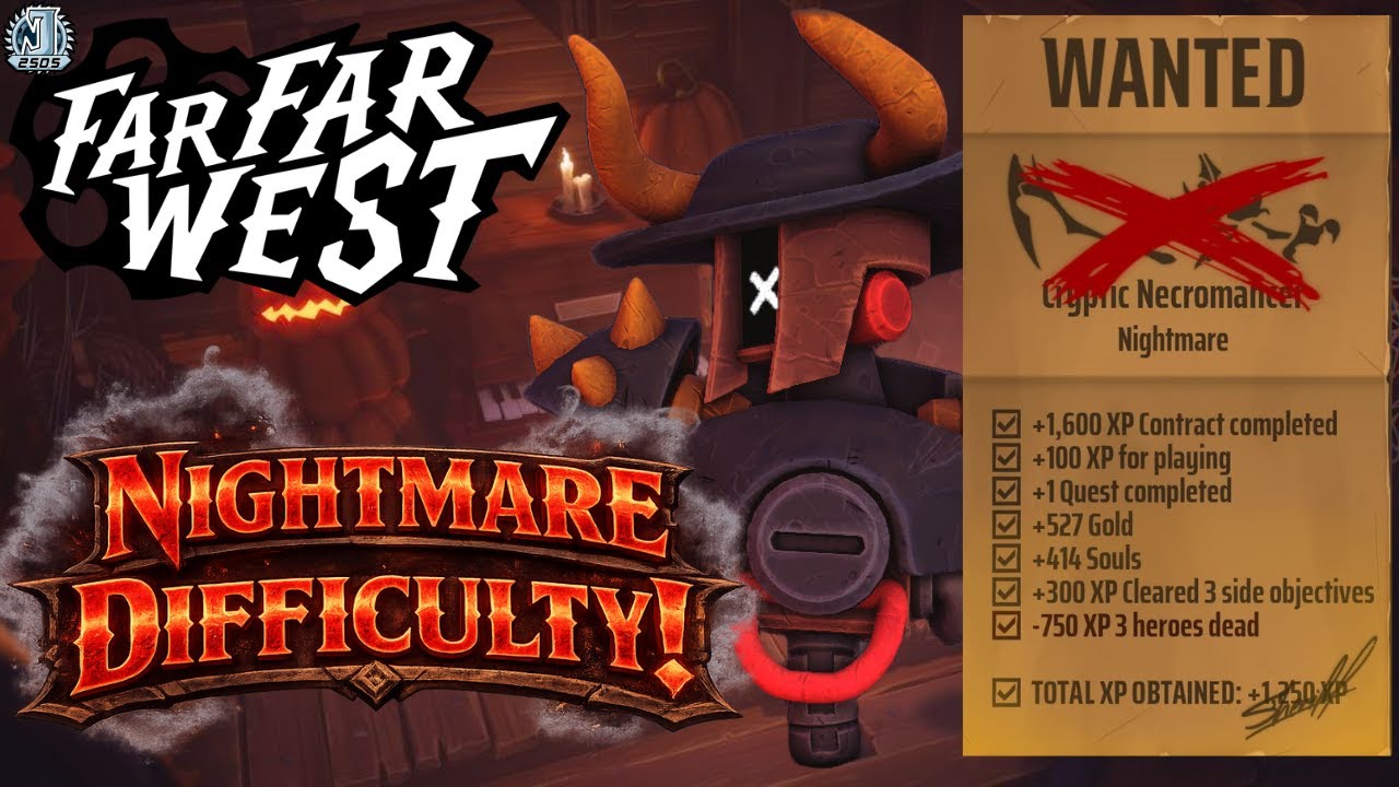 Nightmare Difficulty Is Brutal !! I Barely Beat This Mission! 😭 Far Far West Playtest! #farfarwest