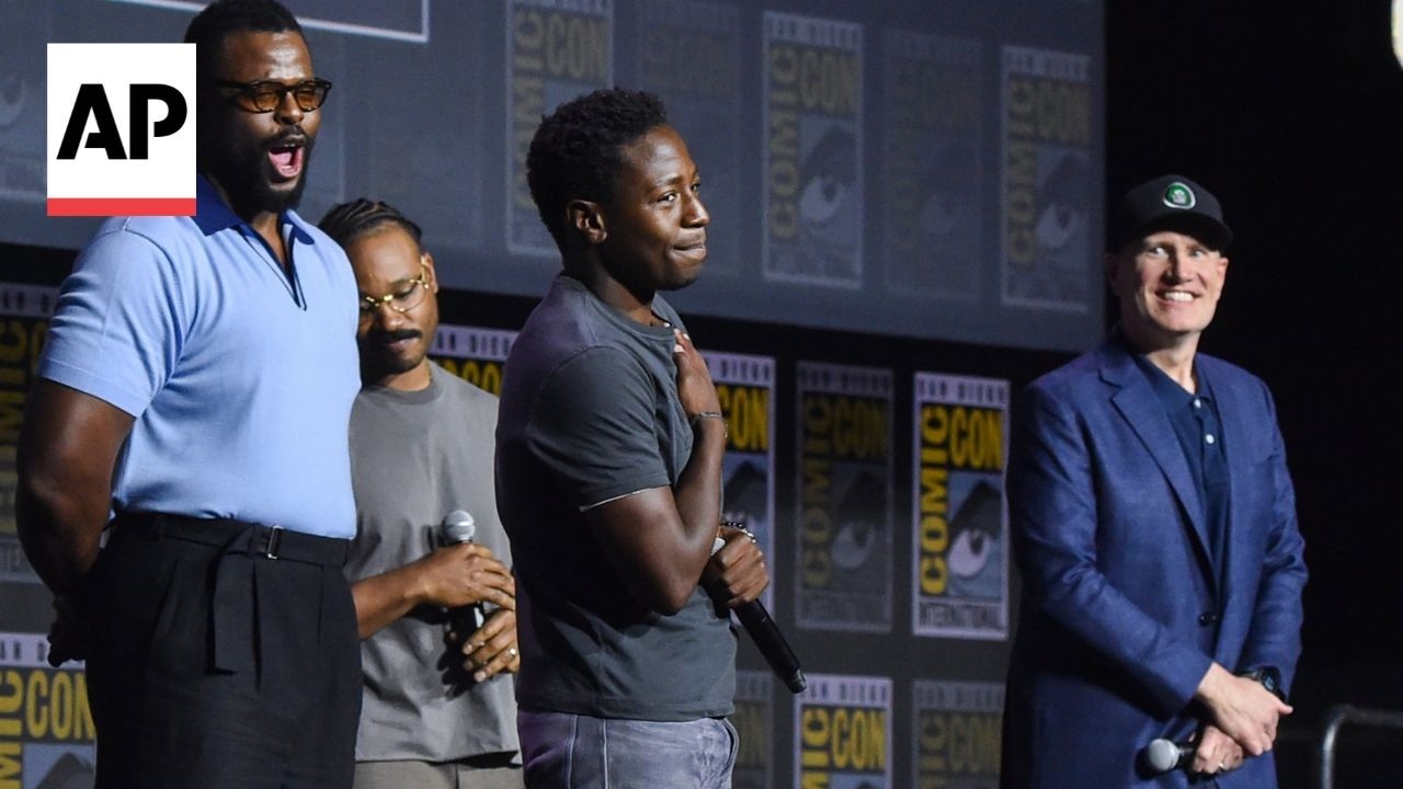David Jonsson is revealed as the new 'Black Panther' at Comic-Con 2026
