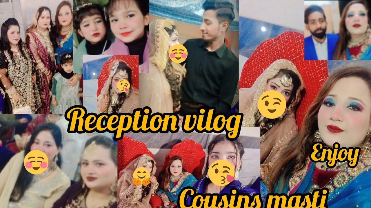 Vilog no 134🥰.. reception vilog 🥰... full enjoy With cousin sisters love you my family 💓