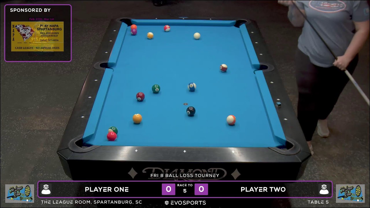 PLAYER ONE vs PLAYER TWO - THE LEAGUE ROOM - TABLE 5 | EvoSports