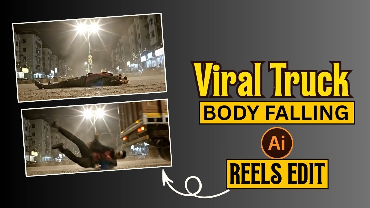 Instagram Trending Ai Truck Body Falling Video Editing | Truck se Girne Wala Ai Video Kaise Banaye