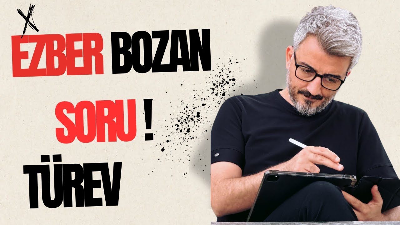 SINAV DÜZEYİNDE İKİ TÜREV SORUSU..