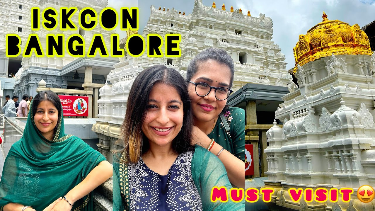 ISKCON Temple Bangalore | Krishna Temple | Famous South Indian Temples | Rajajinagar Places  in BLR