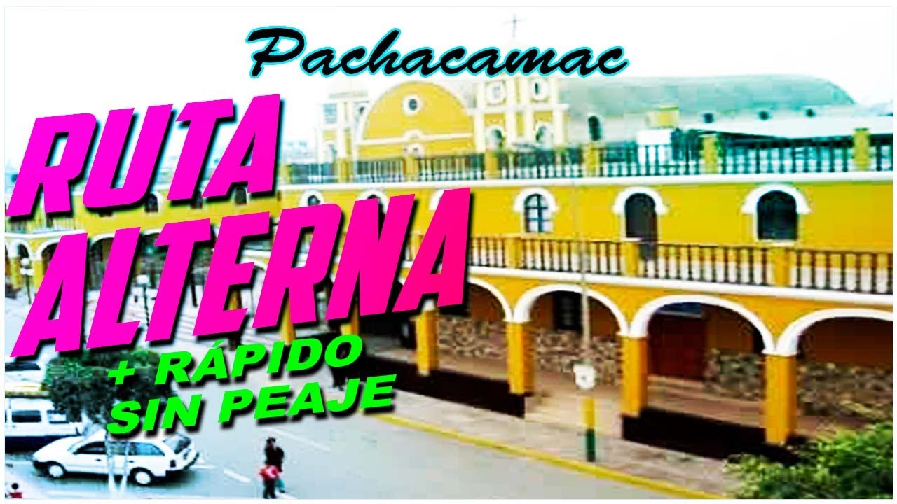 LIMA - PACHACAMAC, Ruta alterna por la Molina🚗💨