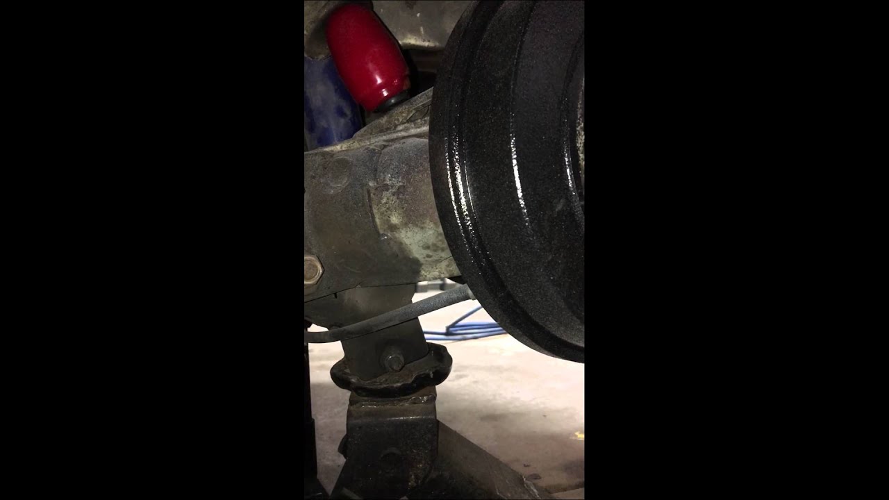 Installing rear snubbers (bump stops) on classic VW beetle in under a minute