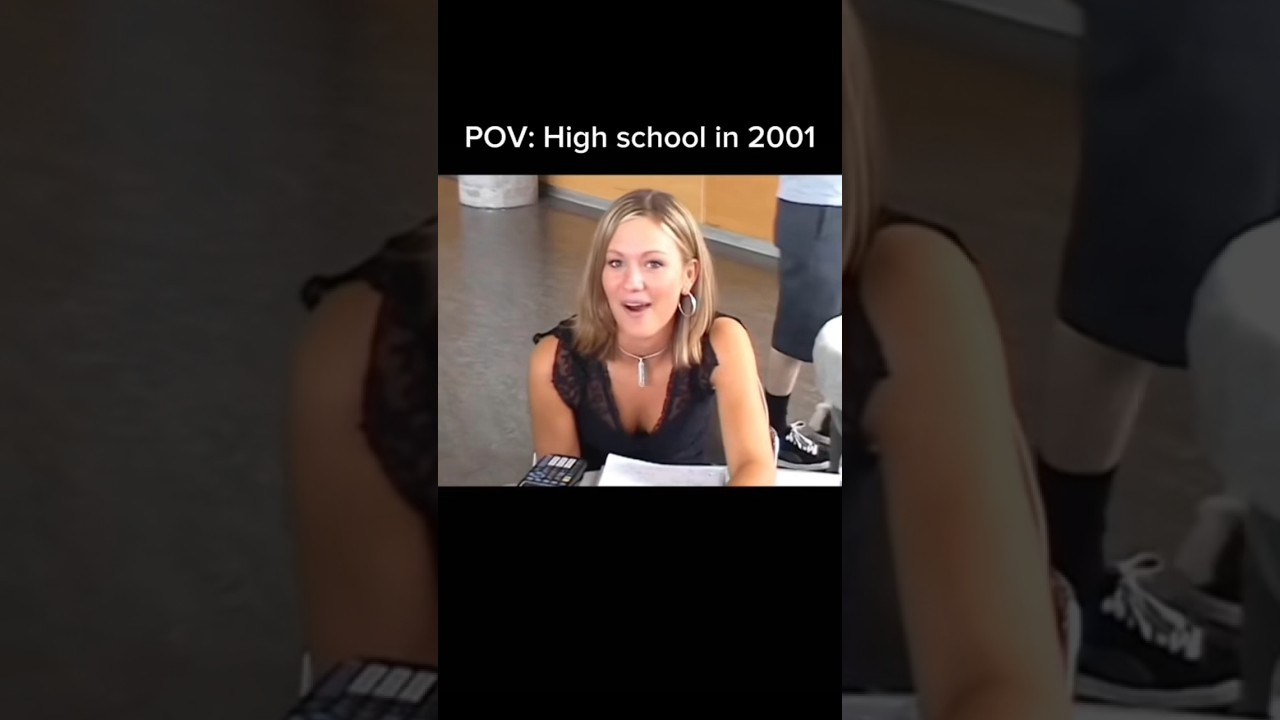 Highschool in 2001🥹  #nostalgia #nostalgic #shorts #2000s