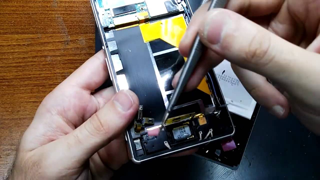 cambiar pantalla sony z3