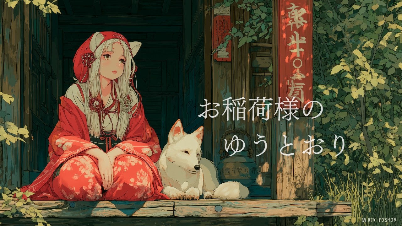 初夏を感じる和風BGM | 『お稲荷様のゆうとおり』  | 作業用BGM