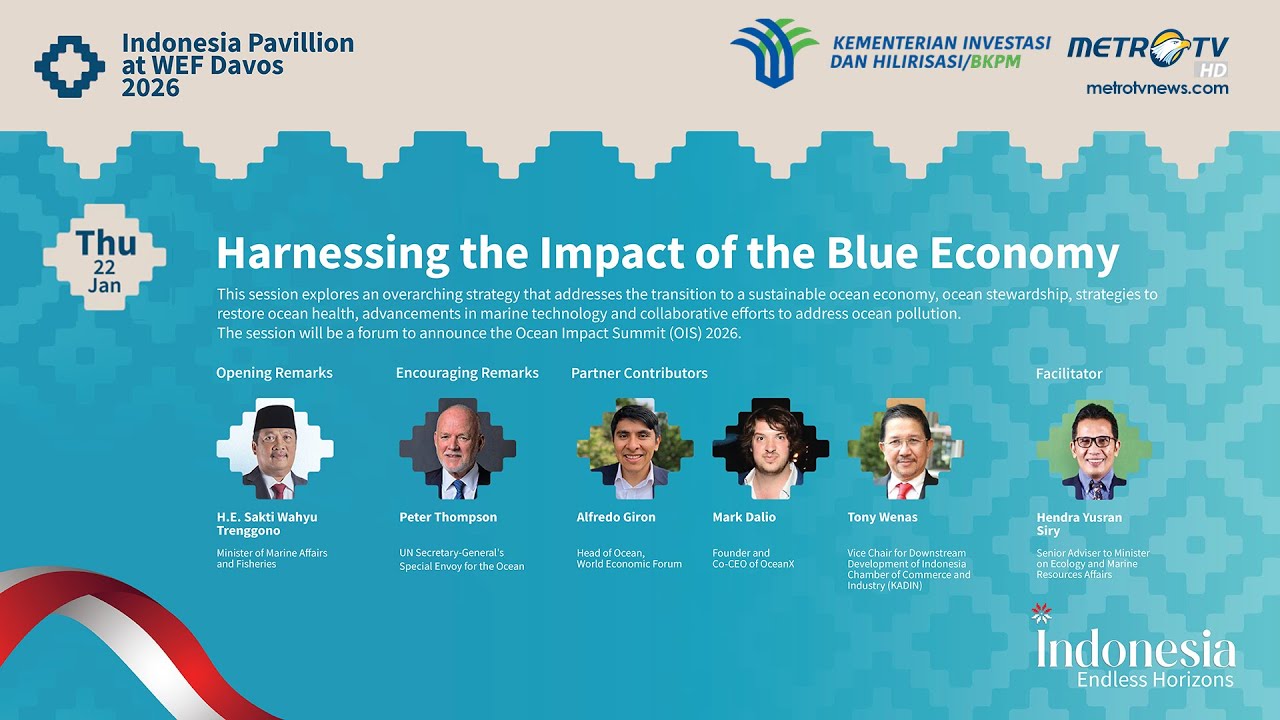 WEF 2026: Harnessing the Impact of the Blue Economy