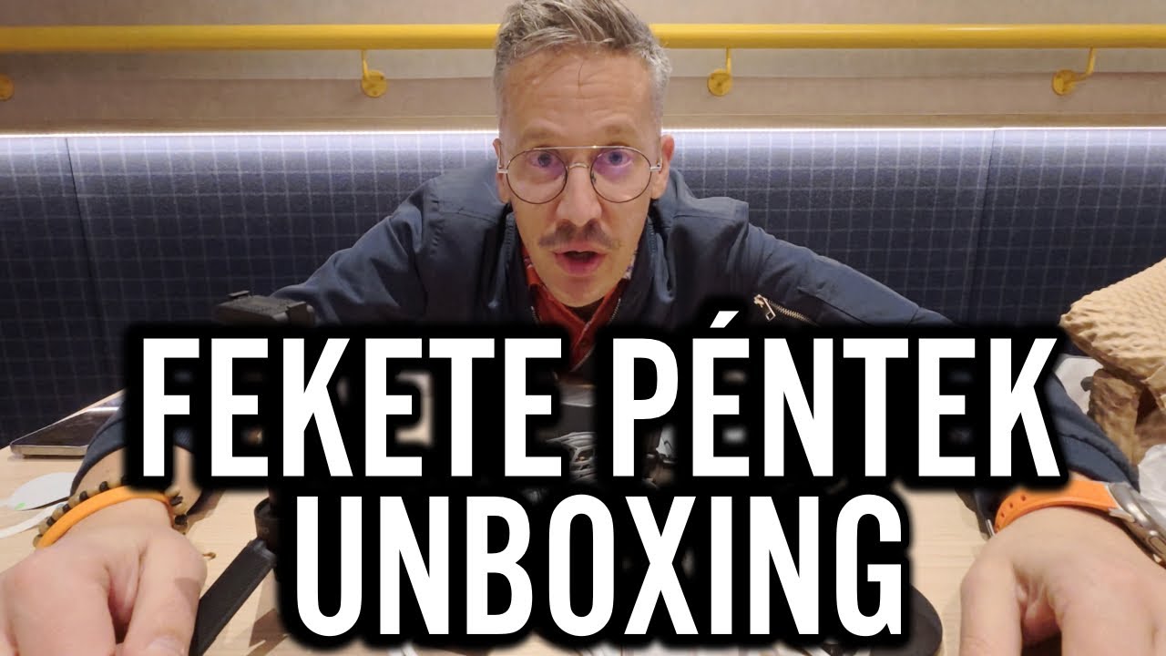 Mit vettem fekete pénteken? UNBOXING