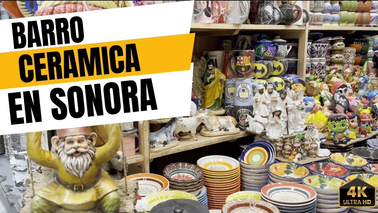 Barro, tradición y color en el Mercado de Sonora