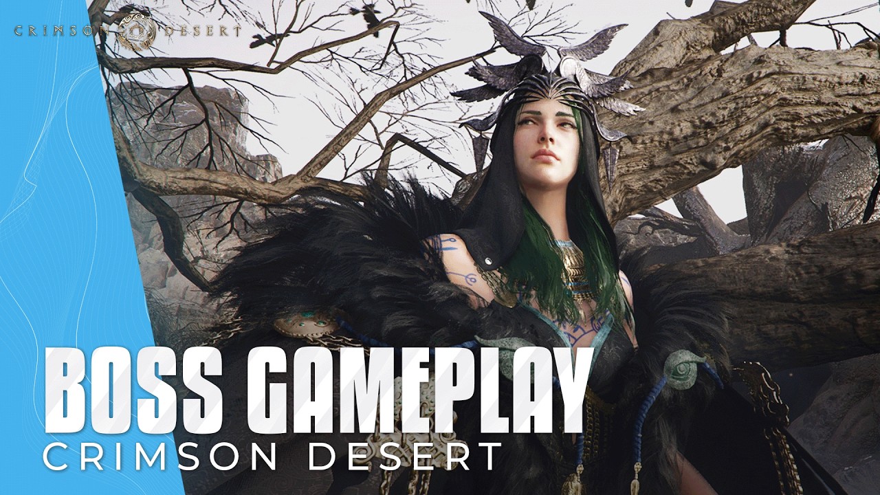 Crimson Desert Gameplay - Epic Hexe Marie Boss Fight! (Sorceress Boss)