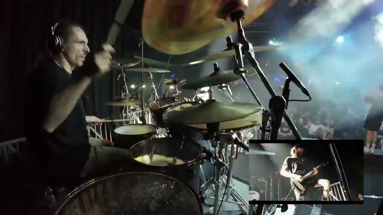 Federico Paulovich Drum Cam - BACKDOOR EPOQUE - Destrage Farewell Show | Milan 20-10-2024