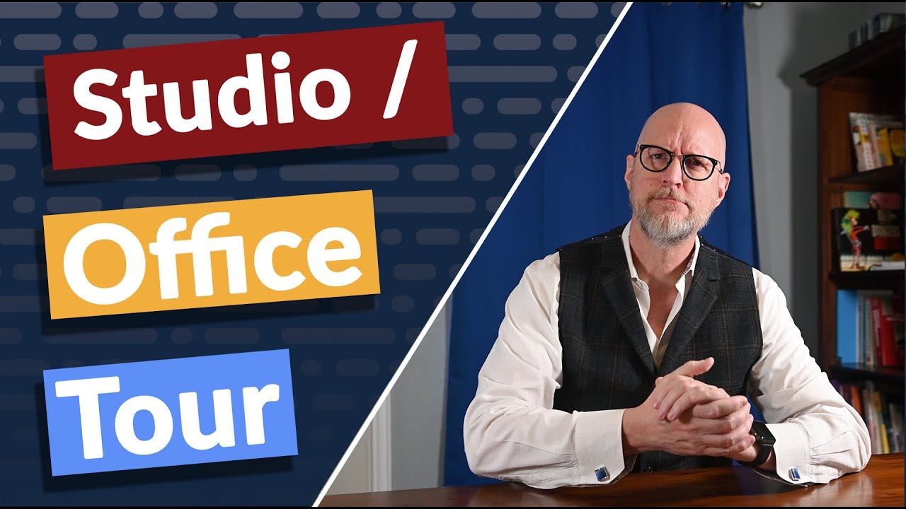 DFL Home Office Studio Tour 2020