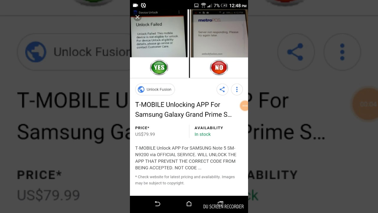 Fix server is not responding device unlock 100%