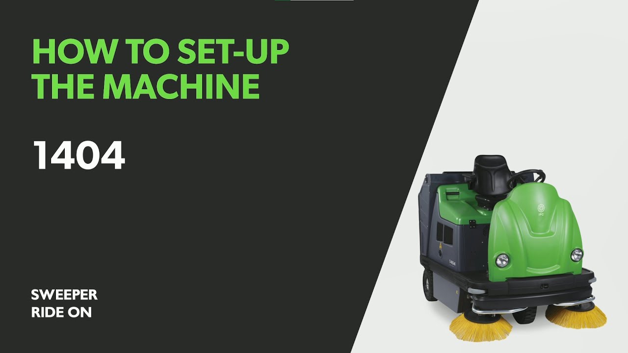 1404: how to set-up the machine