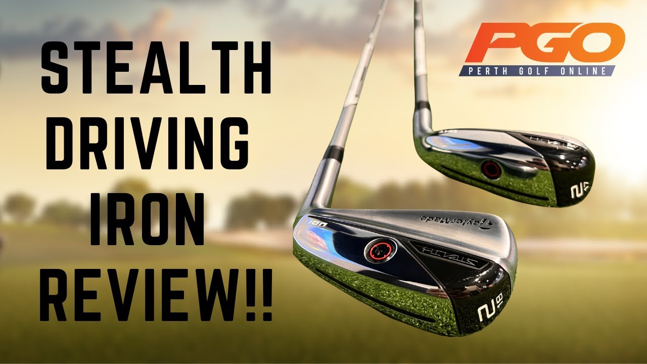 STEALTH UDI AND DHY DRIVING IRON REVIEW!