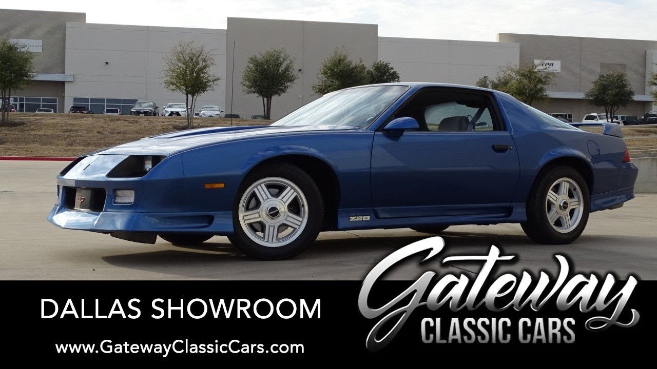 1991 Chevrolet Camaro Z28 1LE #1544-DFW Gateway Classic Cars of Dallas