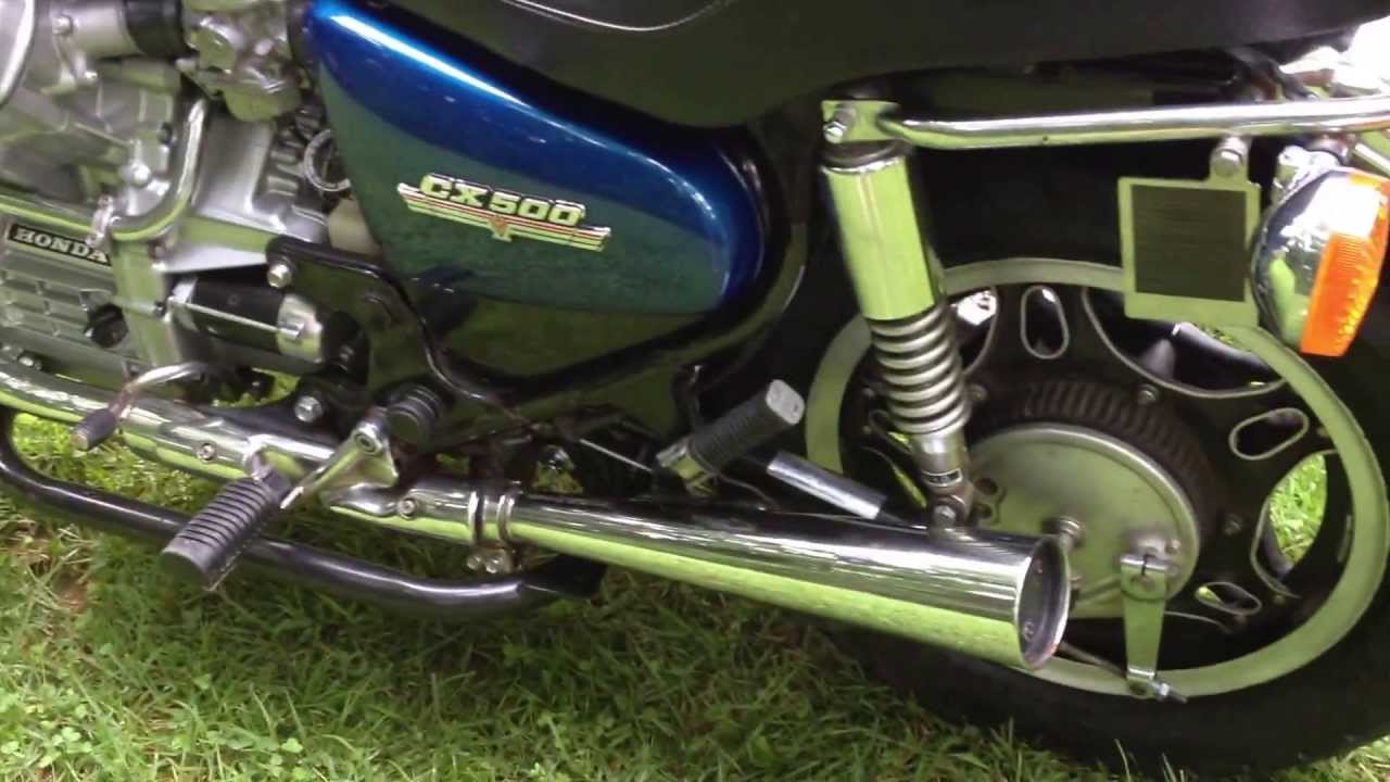 !982 Honda CX500 with Velorex sidecar