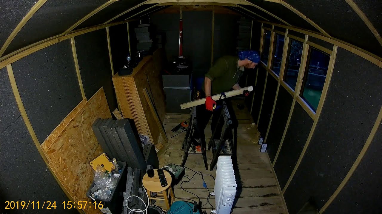 Shedshop Time Lapse Build - Part #11
