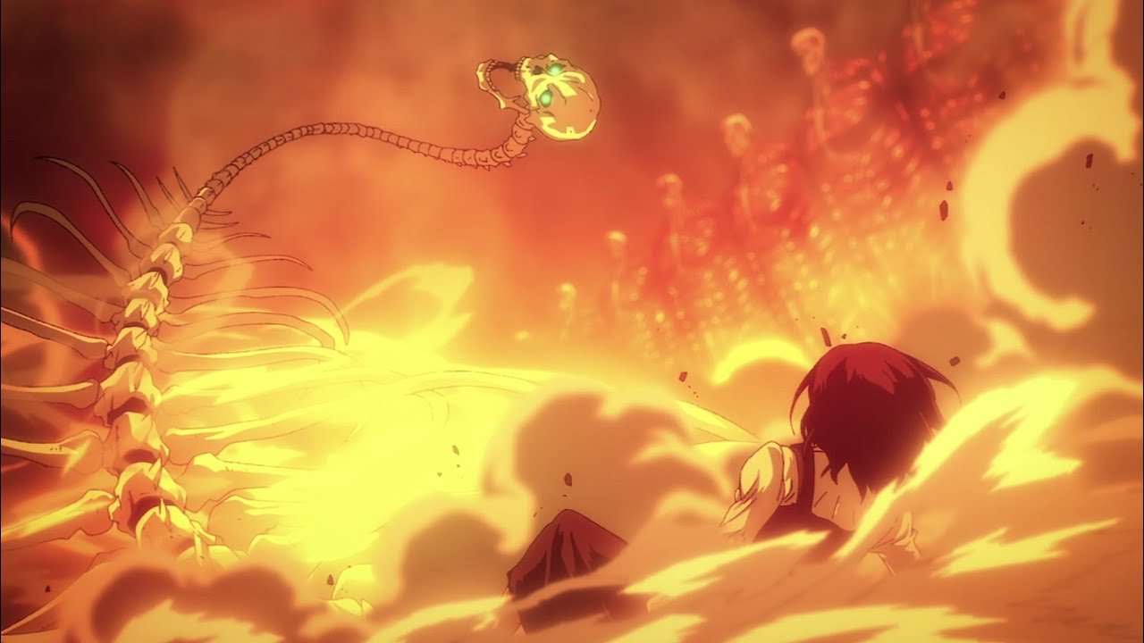 Eren activa el Retumbar de la Tierra y habla con el Pueblo de Ymir - Shingeki No Kyojin Cap&iacute;tulo 80