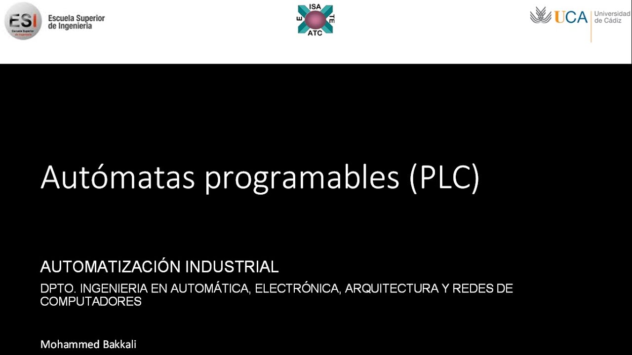 Autómatas programables (PLC)