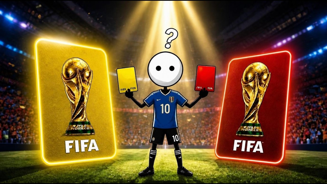 Yellow VS Red FIFA World Cup Card Explained In 2 Minutes