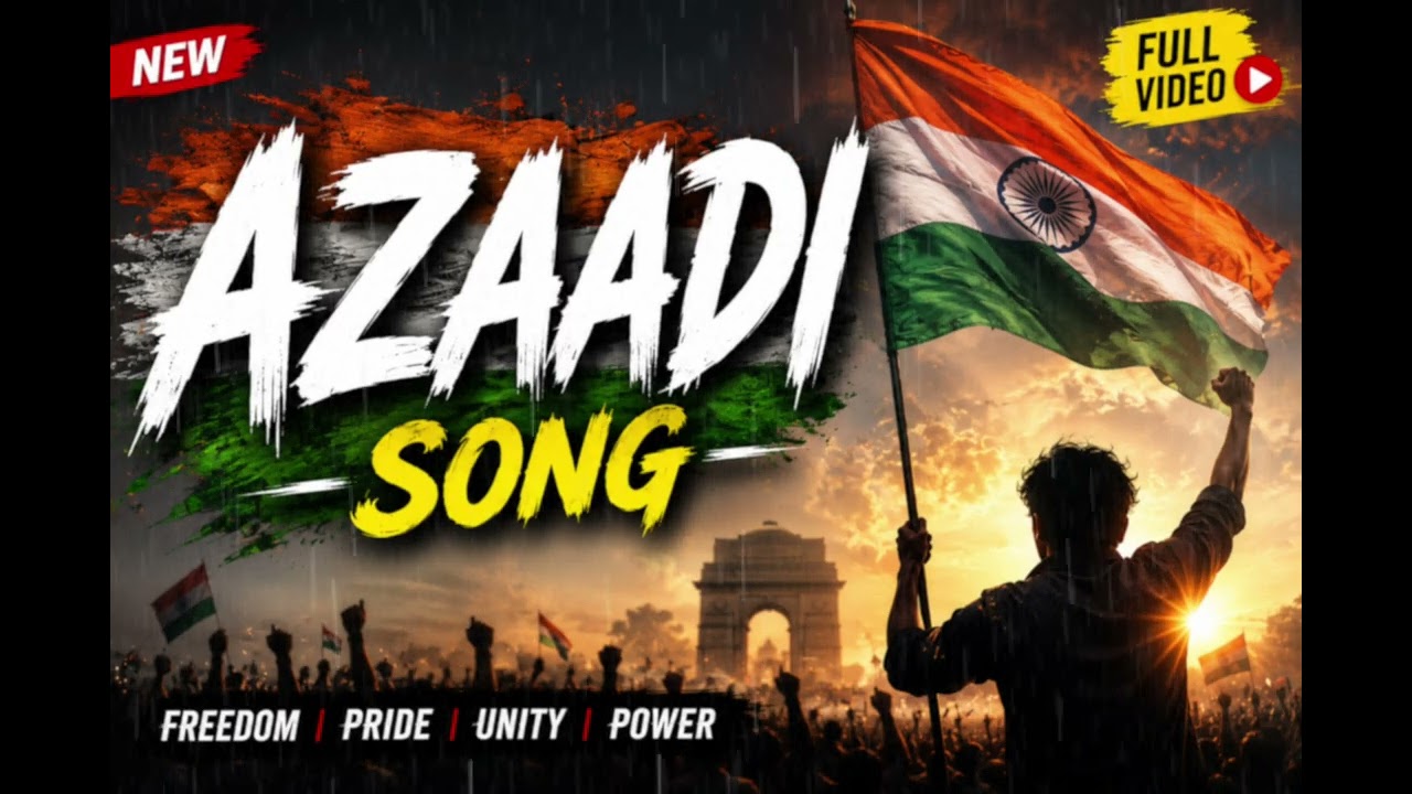 AZADI | Powerful Hindi Protest Song 2026 | Official Music Video 