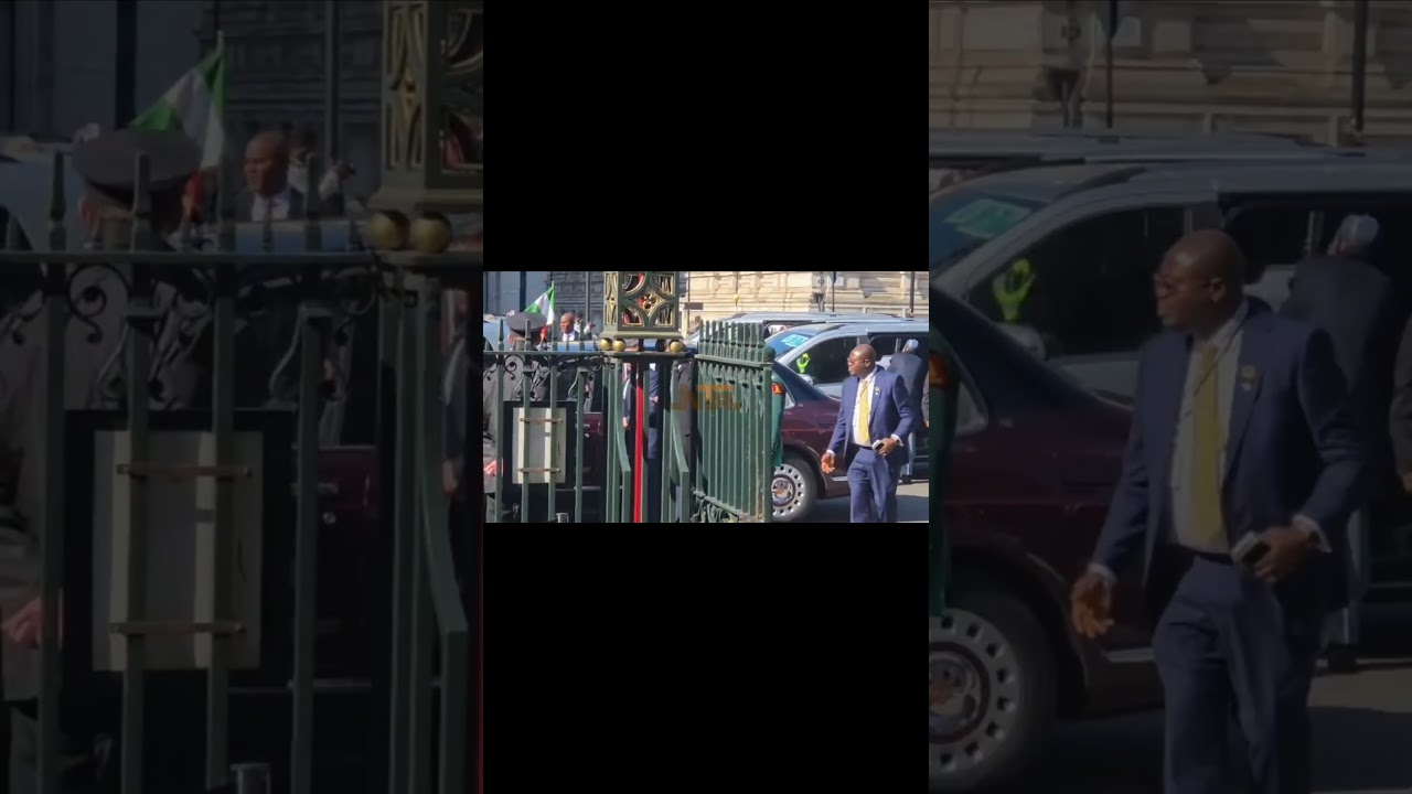 President Tinubu and Oluremi arrive Westminster Abbey to lay wreath at the tomb of Unknown Warrior