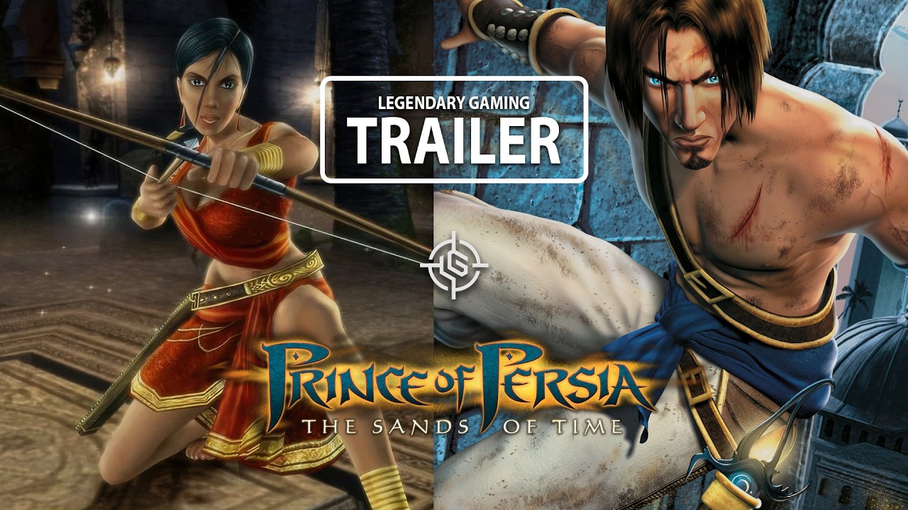 Prince of Persia The Sands of Time Game Trailer  | Legendary Gaming