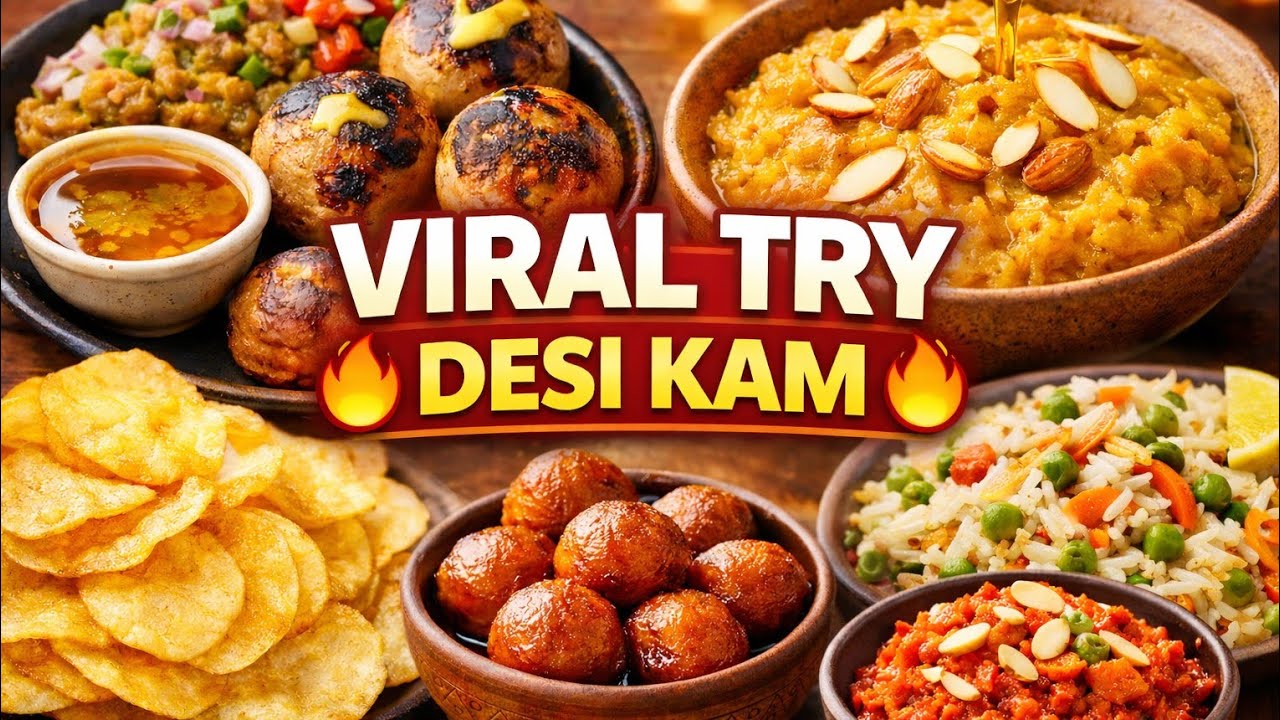  1 Hour Cooking Video | Desi Recipes Collection | Indian Food Combo