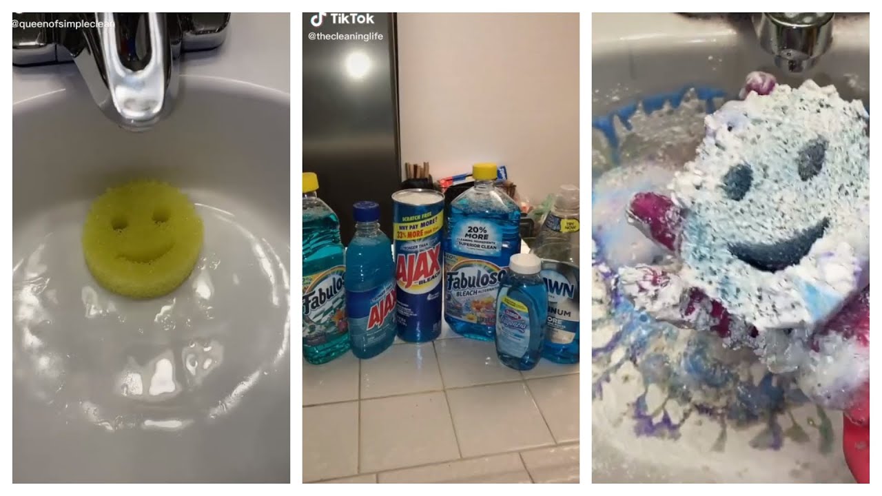 Cleaning ASMR TikTok Compilation 🧼🧻