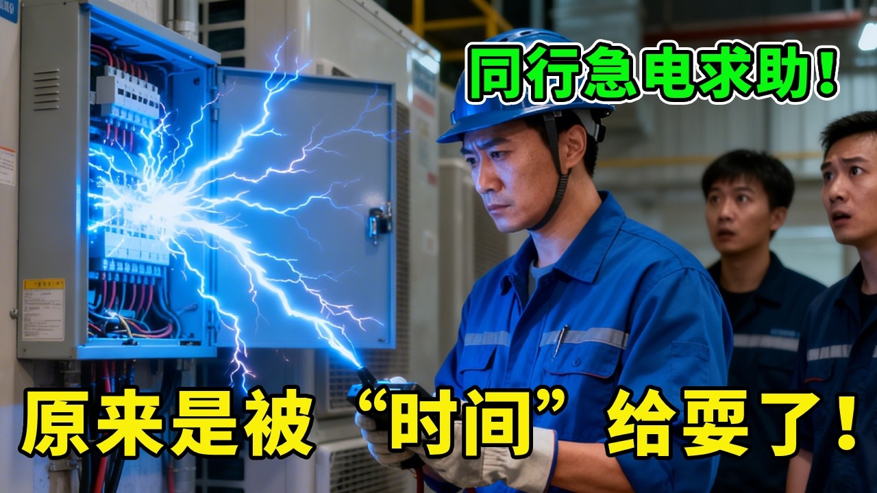 同行急电求助！空调风机星三角启动失败，查了半天线路，原来是被“时间”给耍了！【城阳电工电路】