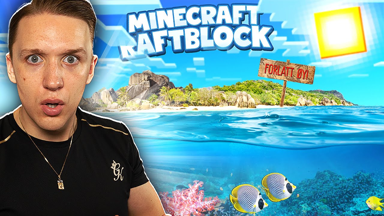 EPISK JAKT ETTER FORLATT ØY ⚒️💎 Minecraft Raftblock #2