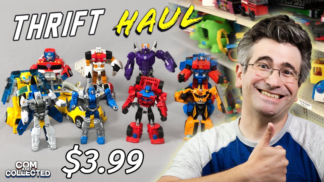 Transformers Thrift Store Haul! - How did I do?