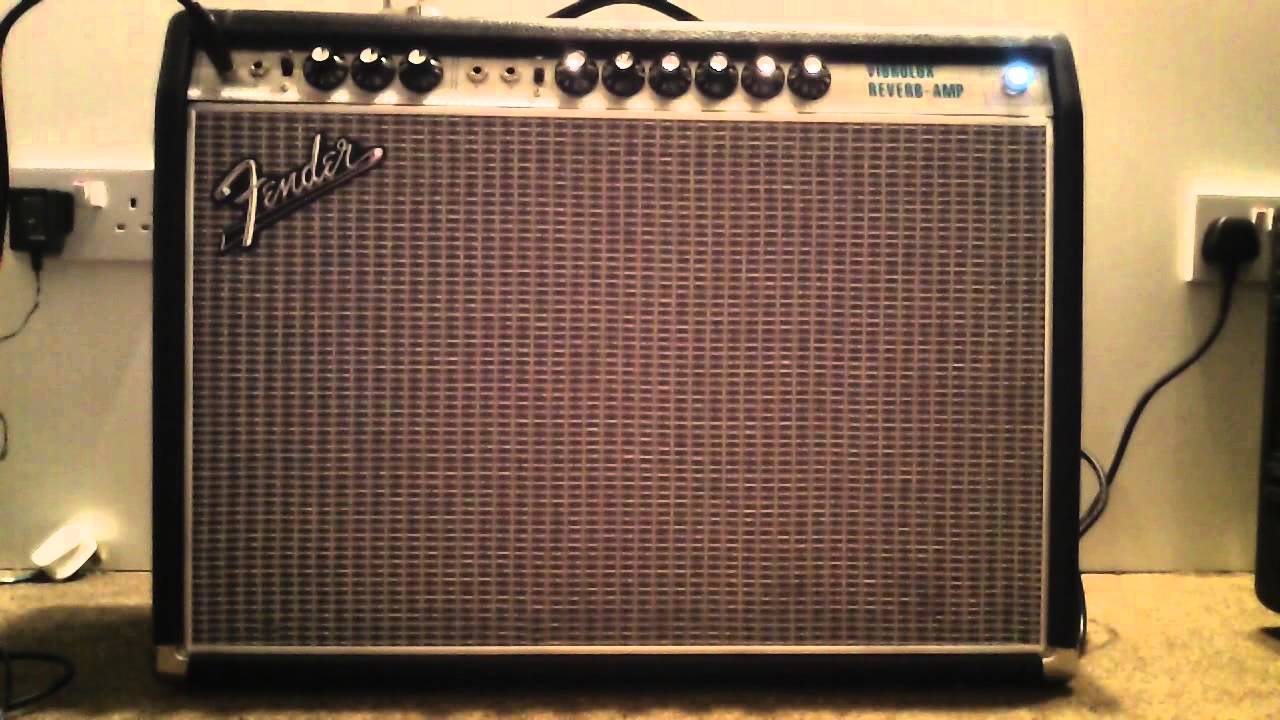 Fender 68 Custom Vibrolux Reverb - quick clean test