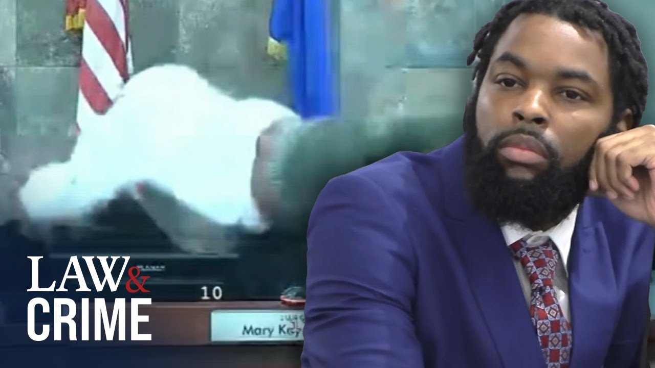 Prosecutor Shows Moment Vegas Man Attacked Judge
