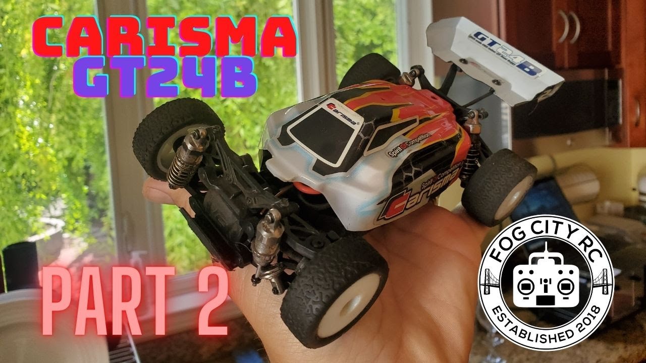 Carisma GT24B 1/24 Mini 4WD Buggy. Часть 2