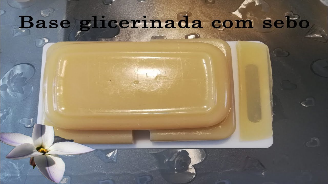 Base Glicerinada Processo hot process  com Sebo Bovino