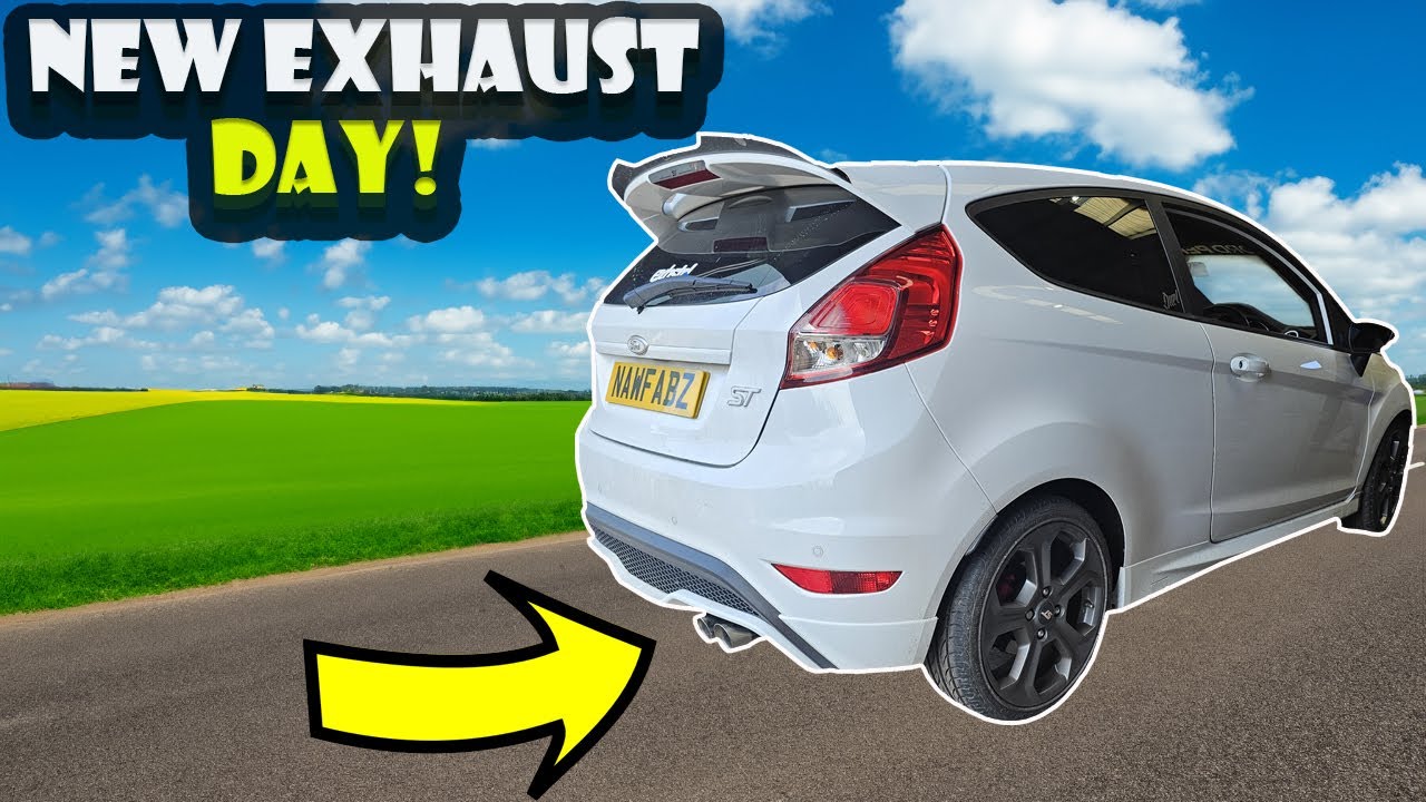 Ford Fiesta ST Gets A Custom Cat Back Exhaust