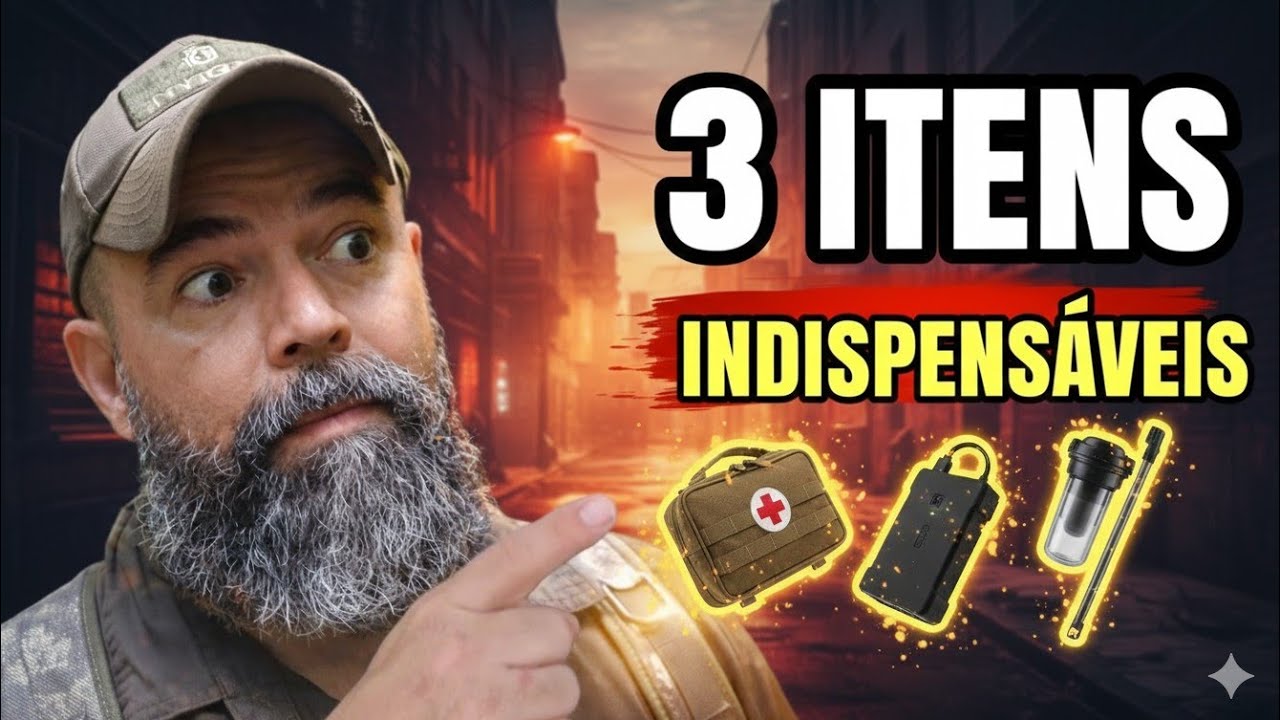  TRÊS ITENS INDISPENSÁVEIS PARA PREPARADORES URBANOS | TAG