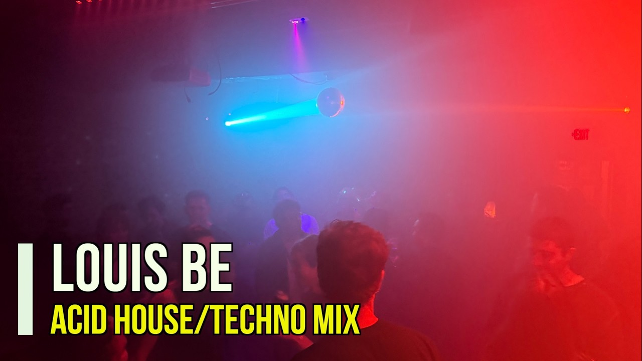 Acid House & Techno Club Set | Live at Alphaville (Brooklyn) | Louis Be
